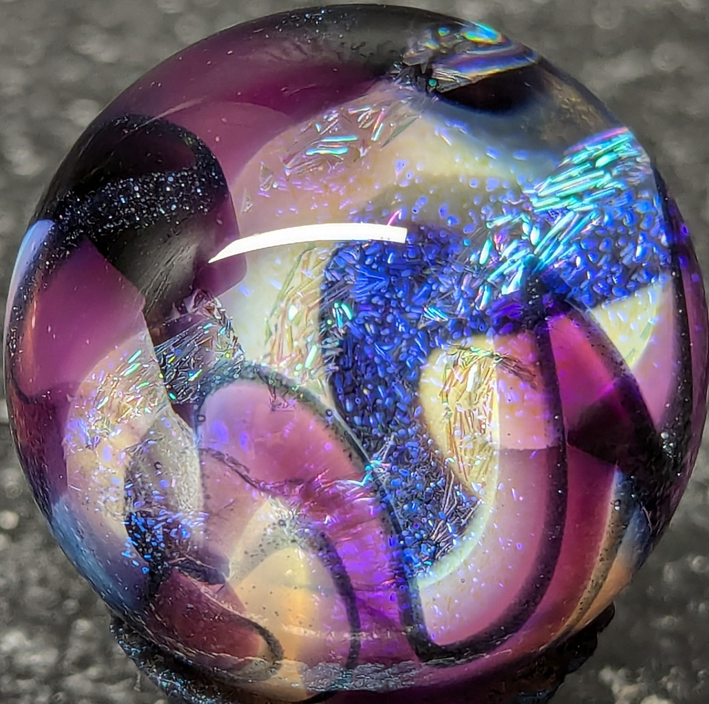 Amethyst ghost Sparkle wave