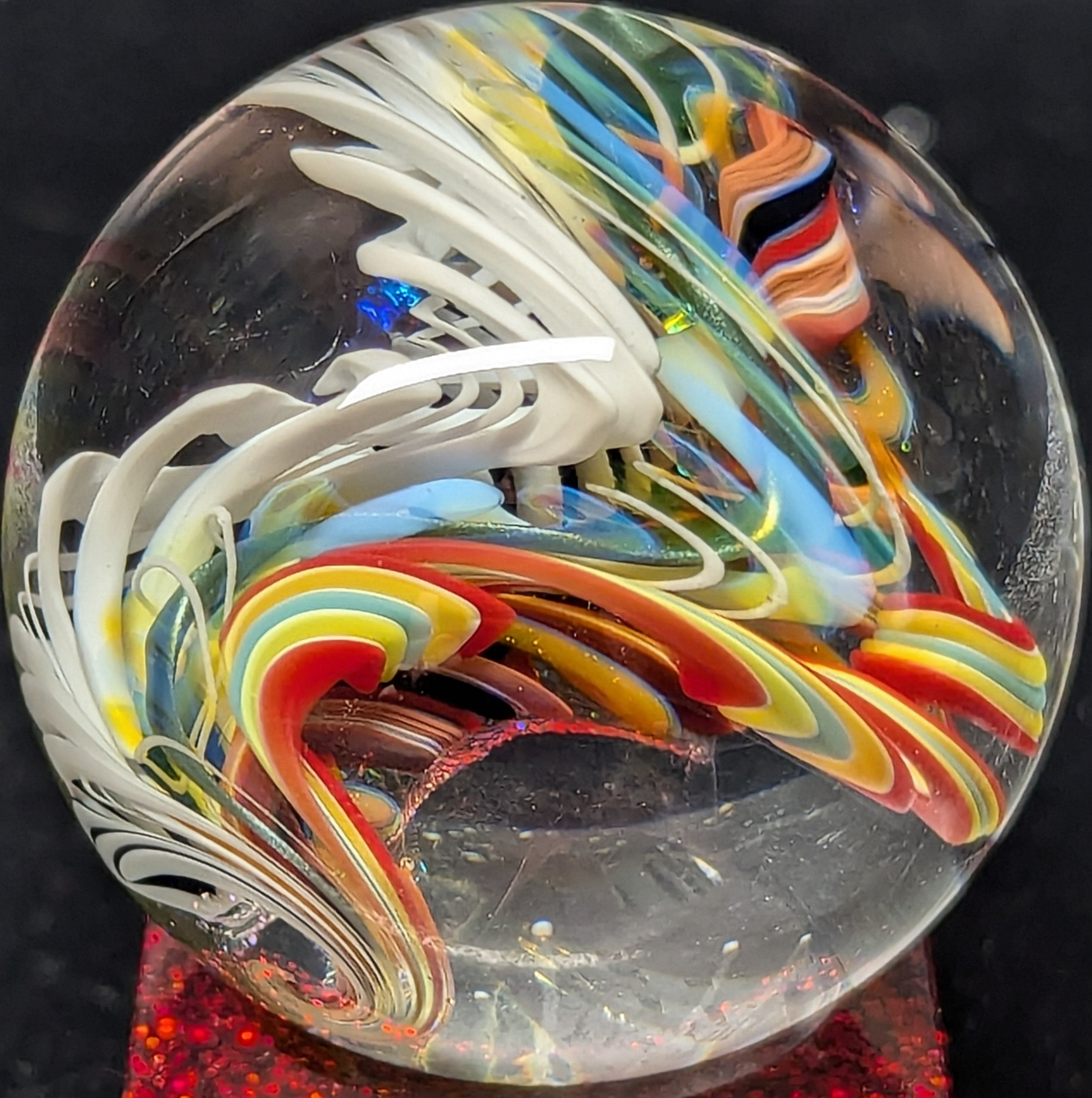 Medium end of day marble number 2