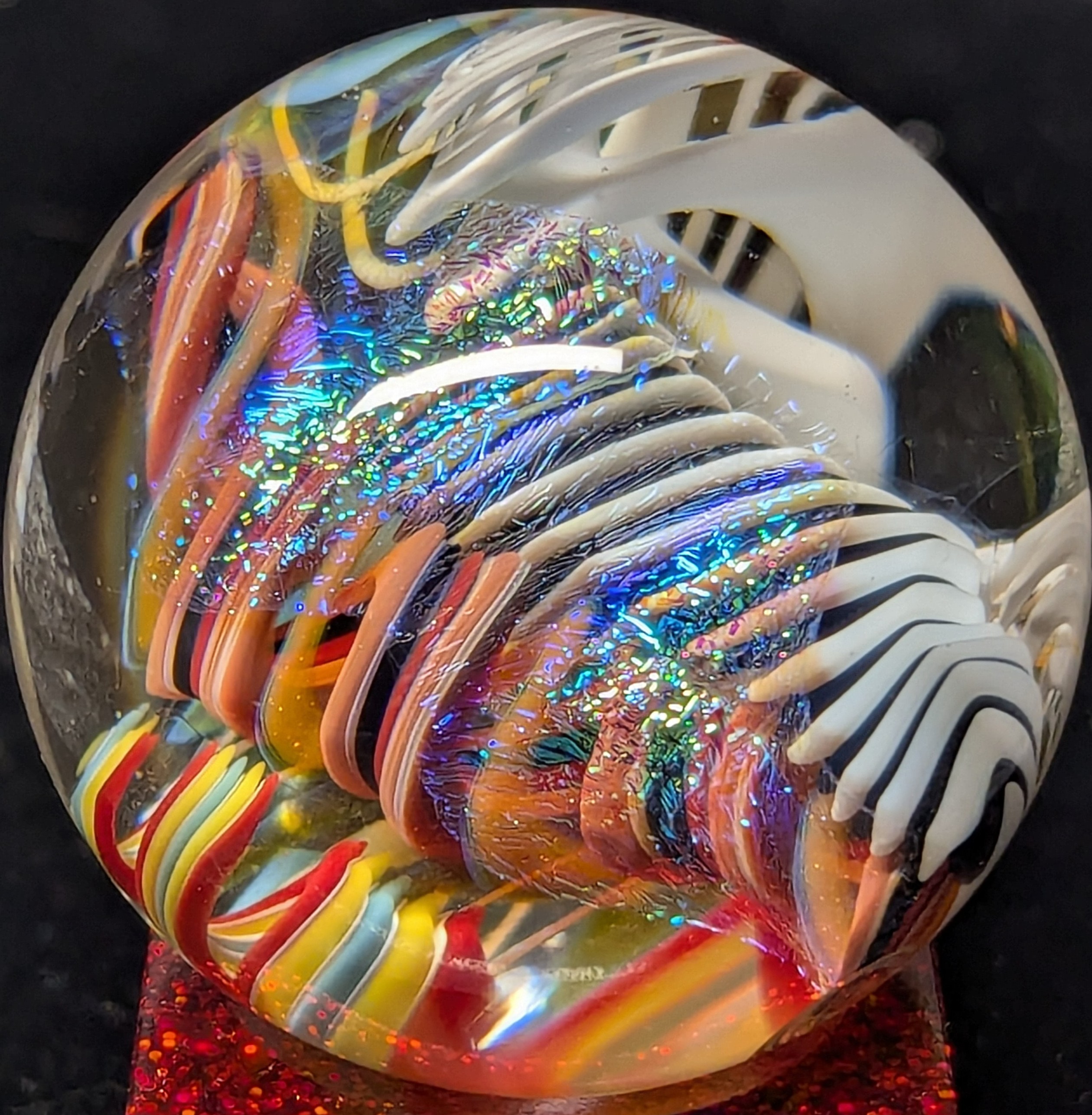 Medium end of day marble number 2