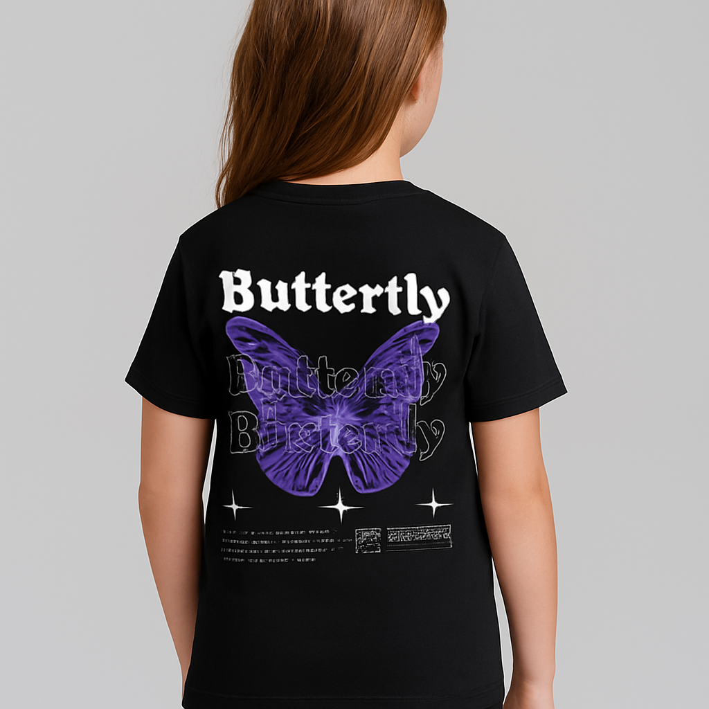 T-shirt papillon