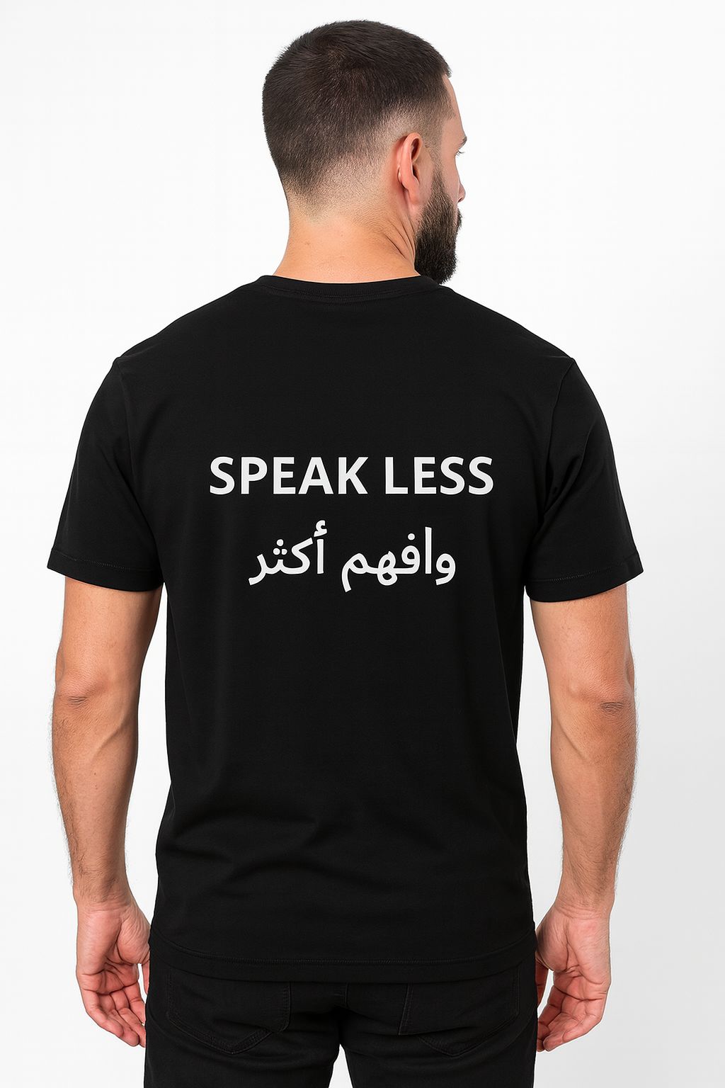 T-shirt 'Speak Less'