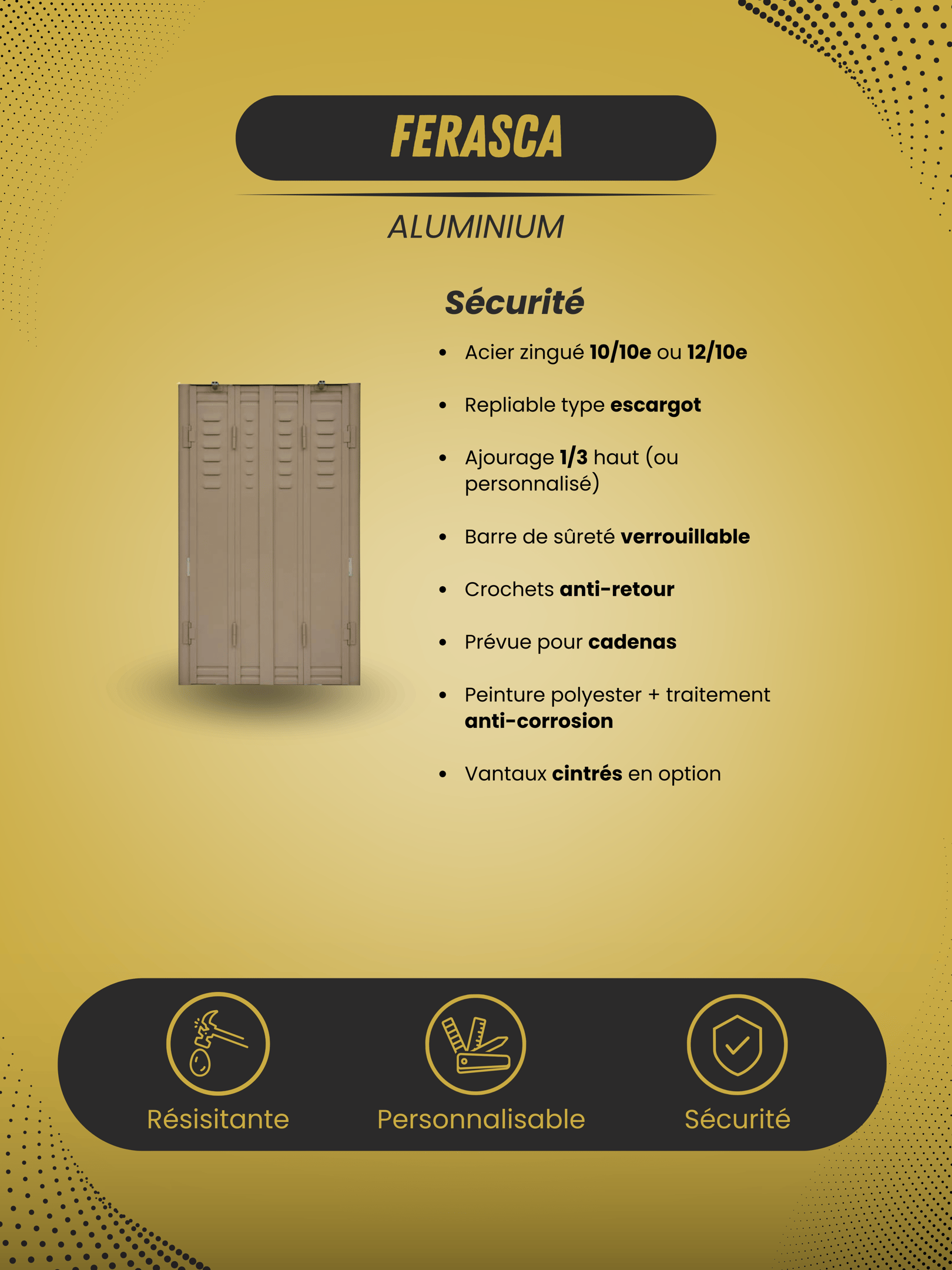 « Ferasca sécurité »