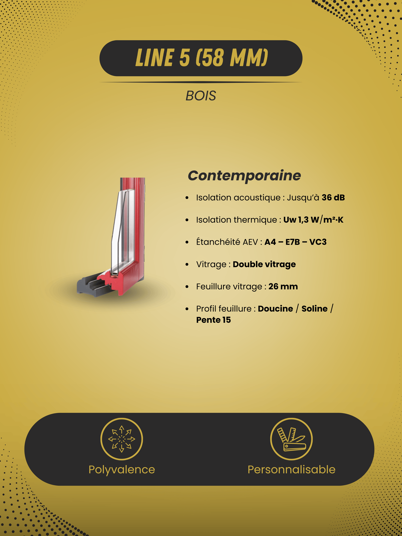 Line 5 contemporaine