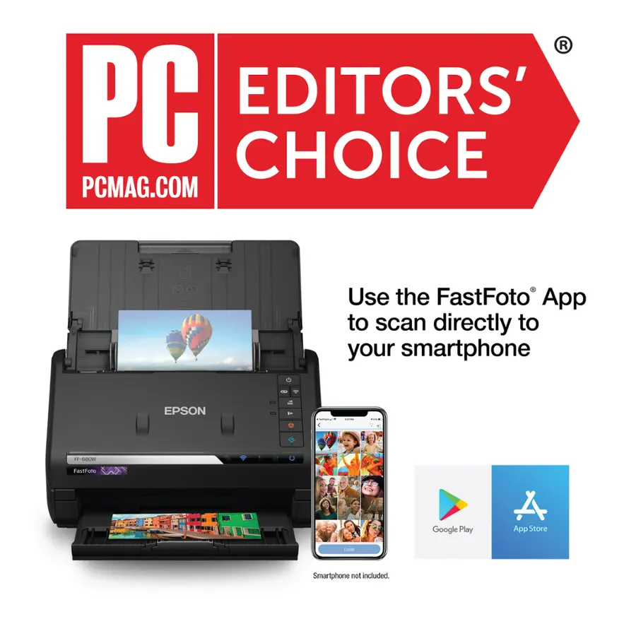 Epson FastFoto FF-680W Photo Scanner