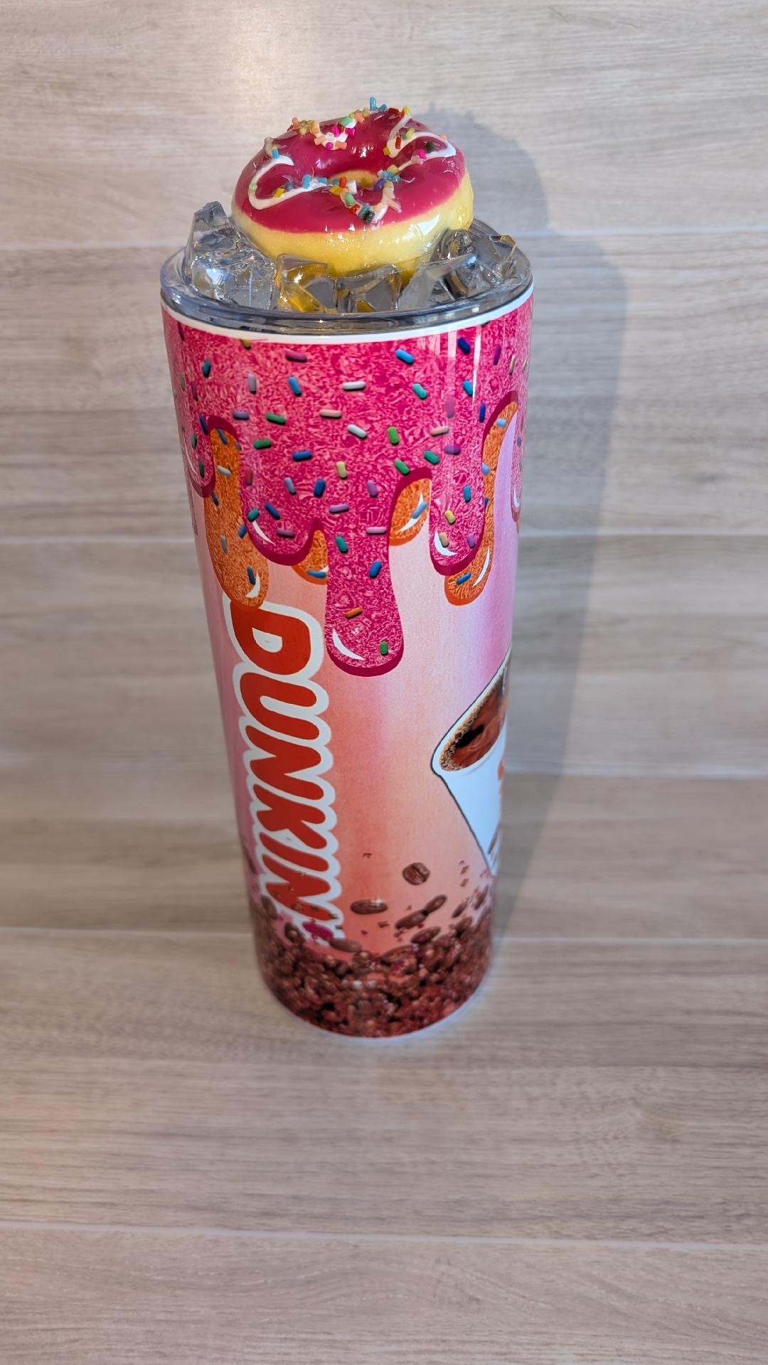 15.Donut Themed Tumbler