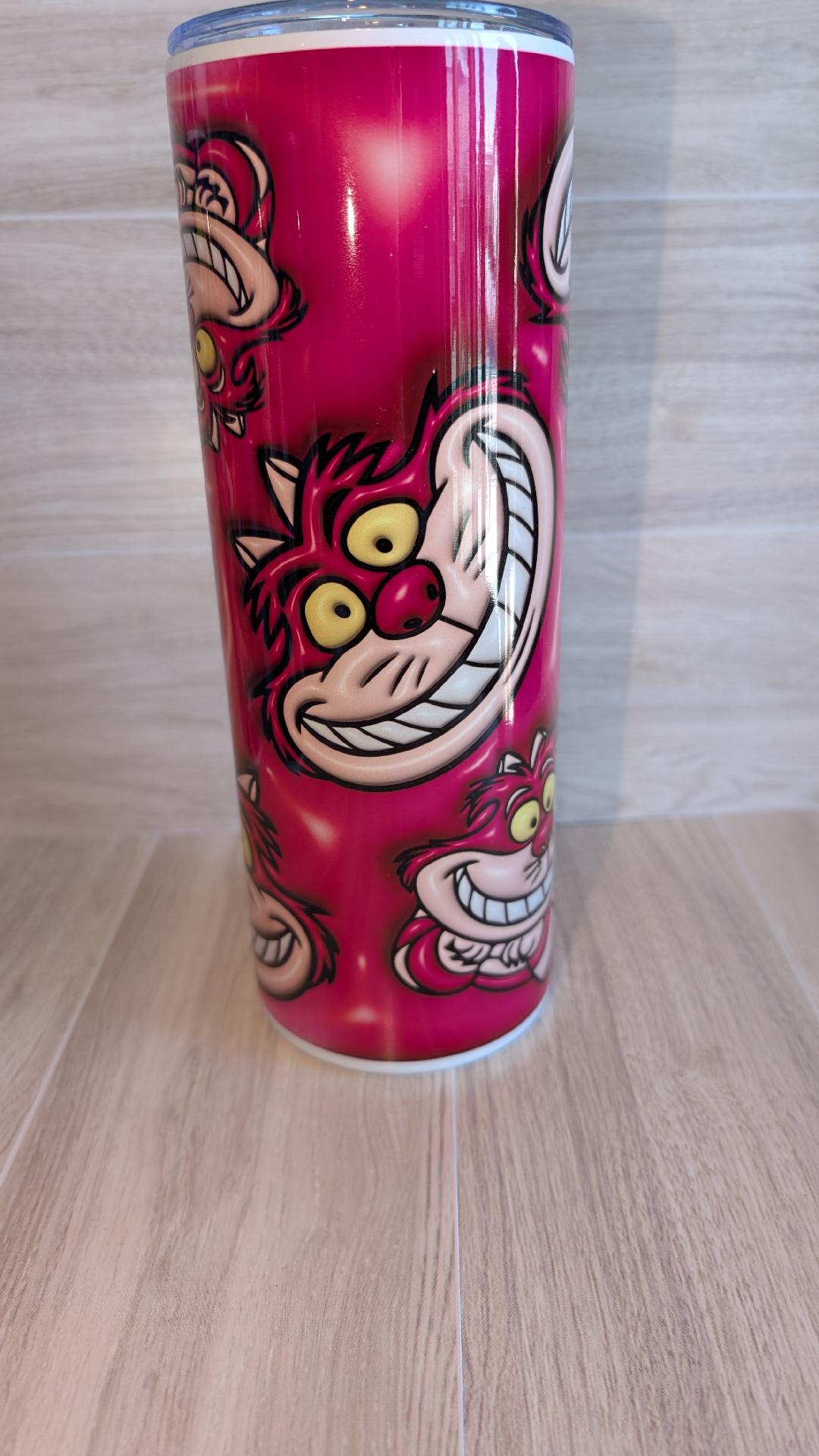 16.Cheshire Cat Insulated Tumbler