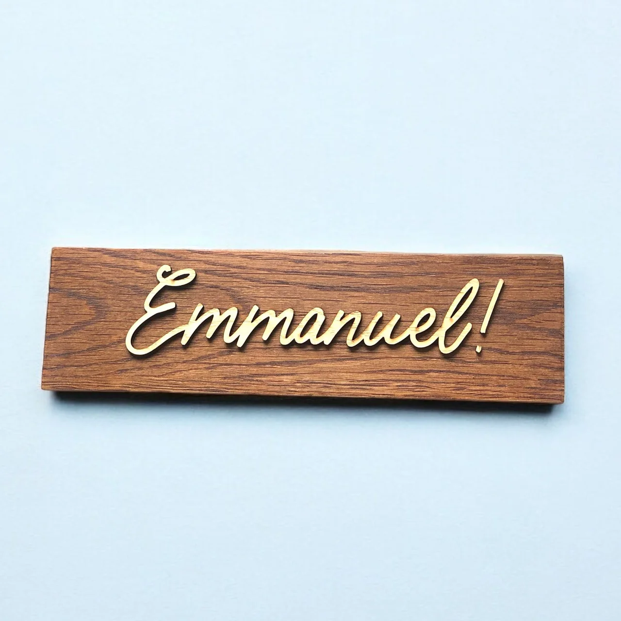 Emmanuel {Small Genesis board} - Handmade by Blessed Be
