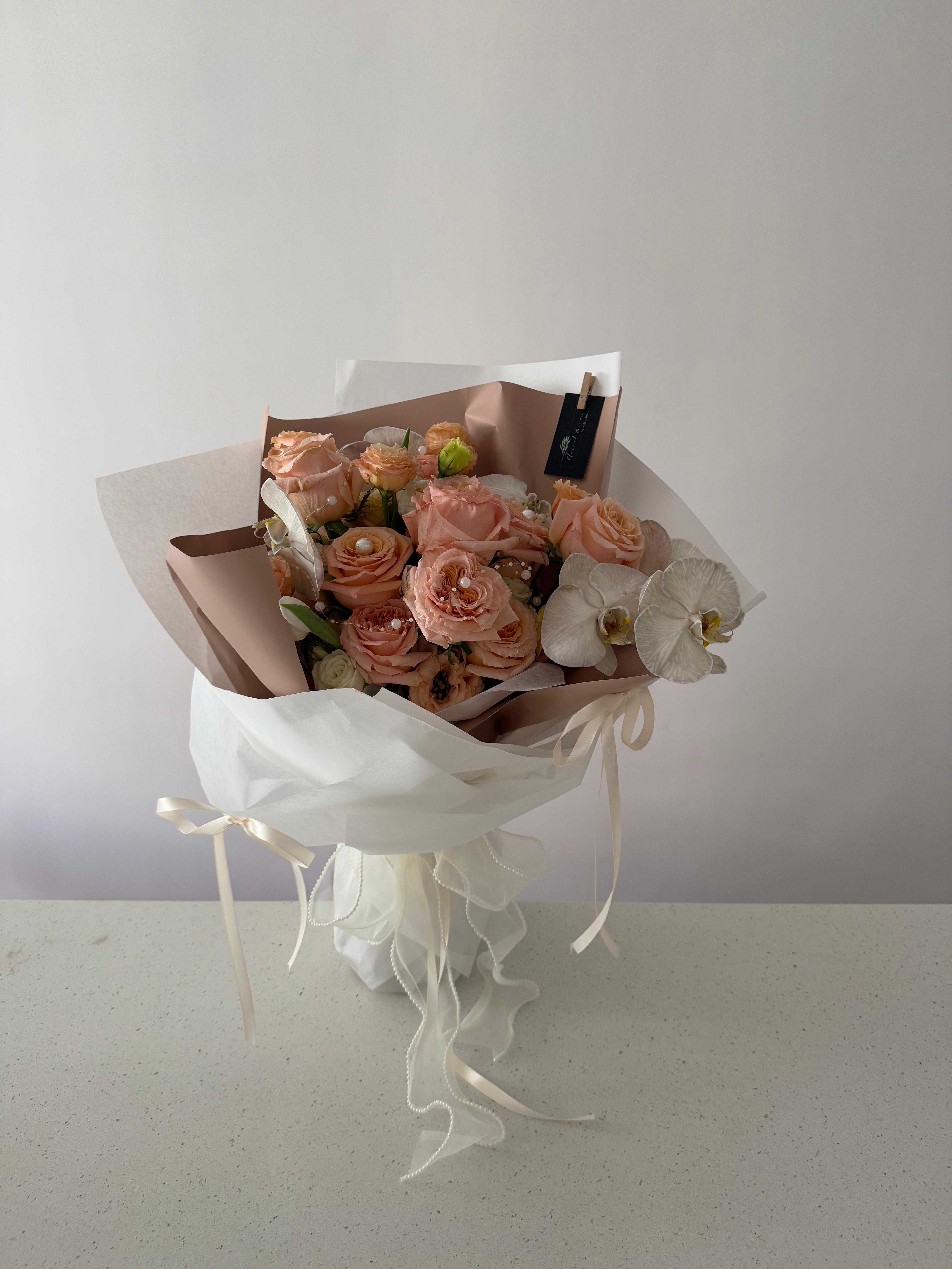 Rose and Orchid Bouquet