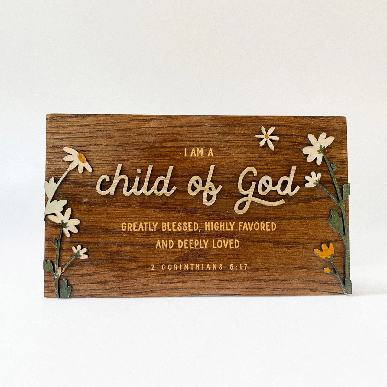 Child of God Wooden Plaque - Handmade by Blessed Be