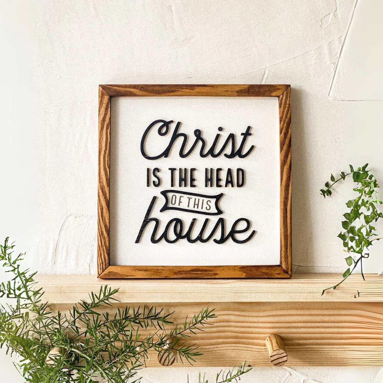 Christ Is The Head - Handmade by Blessed Be