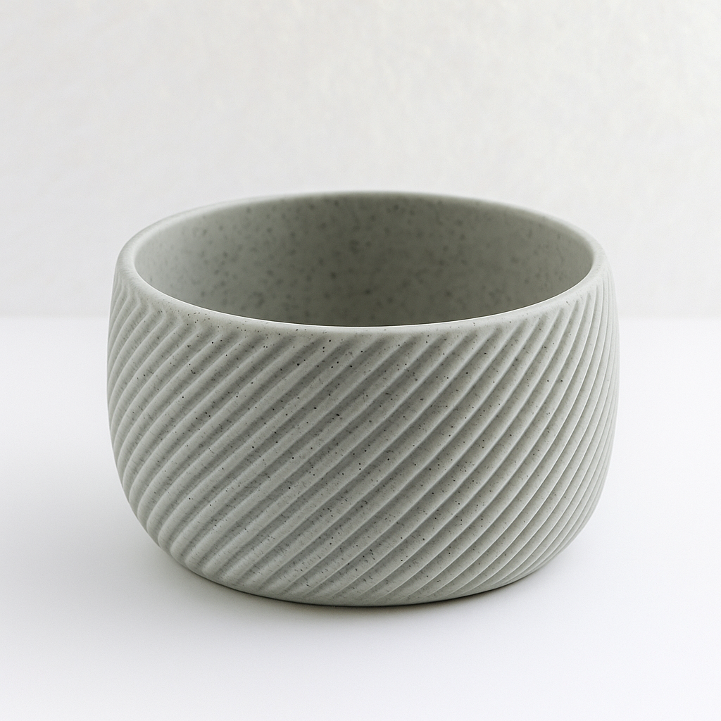 Tazón de cerámica moderno