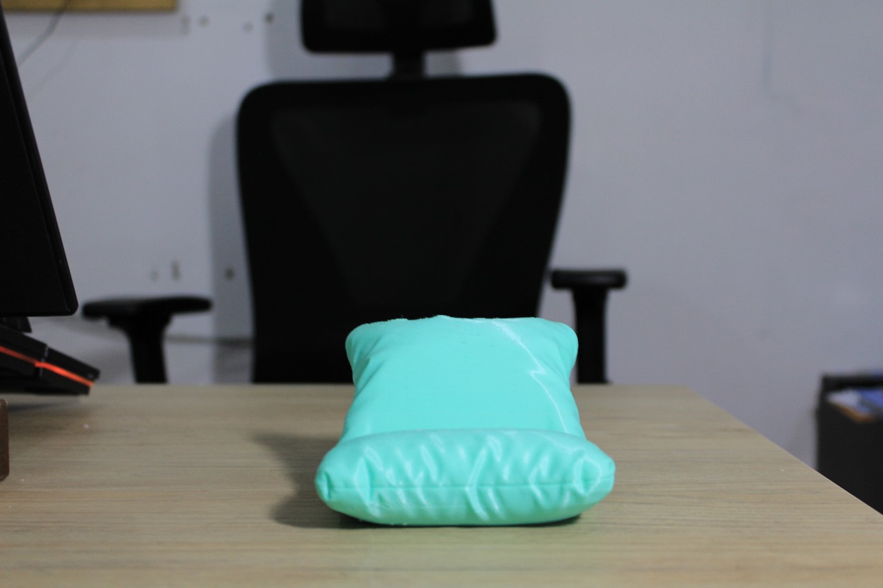 Soporte acolchado impreso en 3d  para móvil