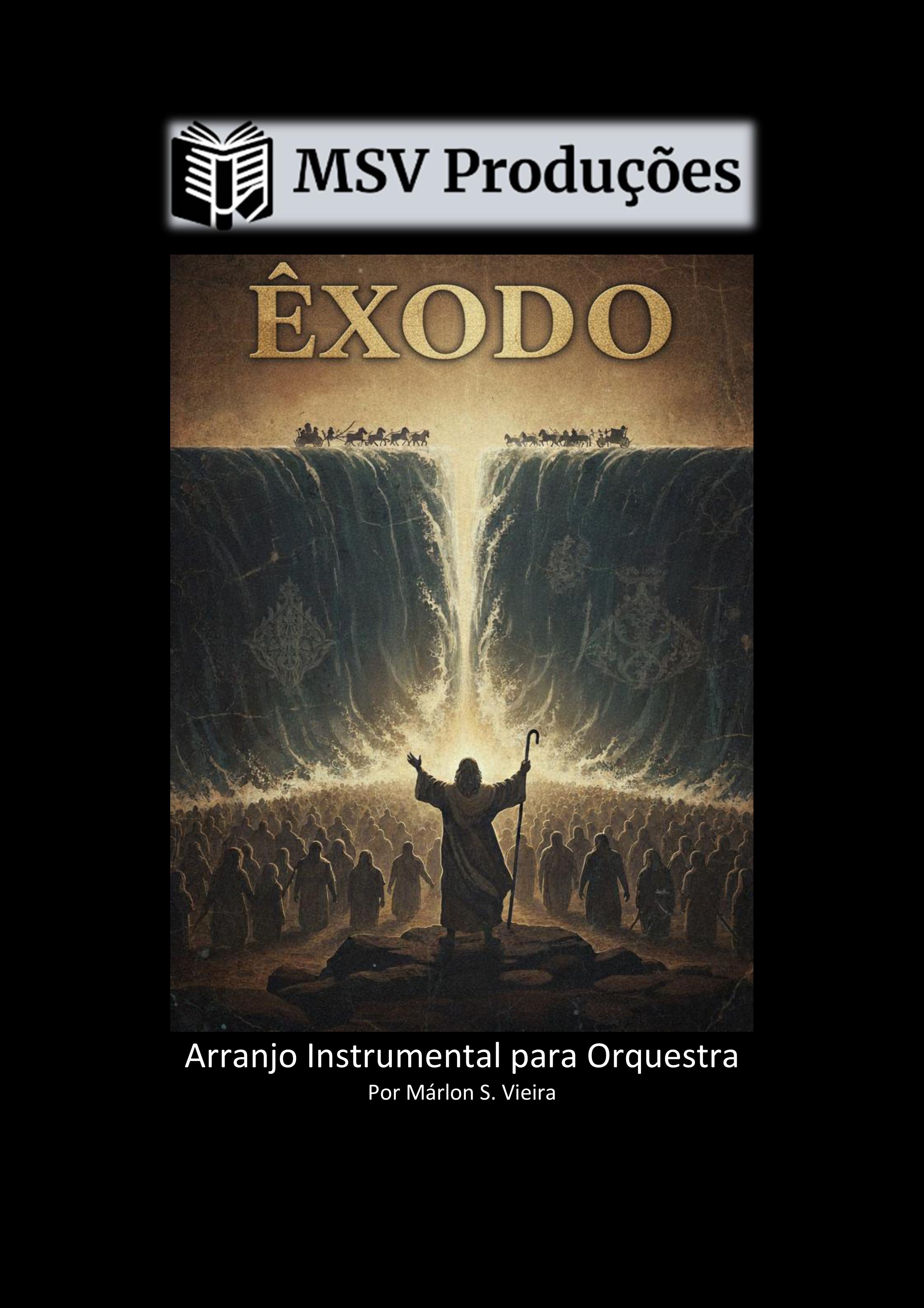 Partitura para Orquestra "ÊXODO"