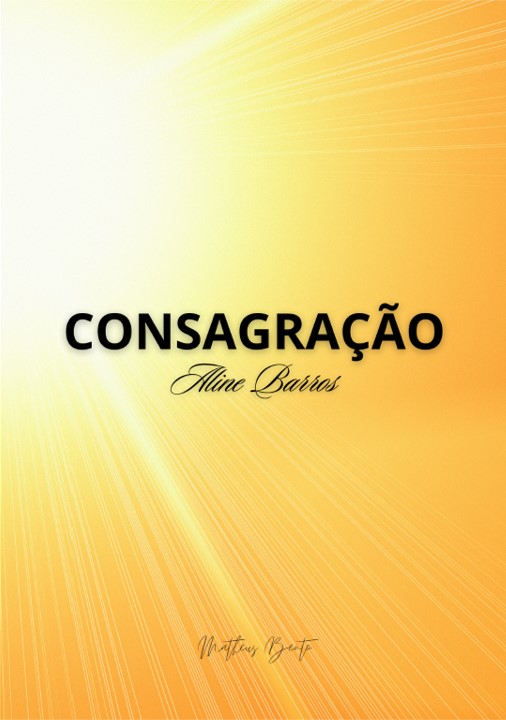 Partitura para orquestra - "Consagração" (Aline Barros)