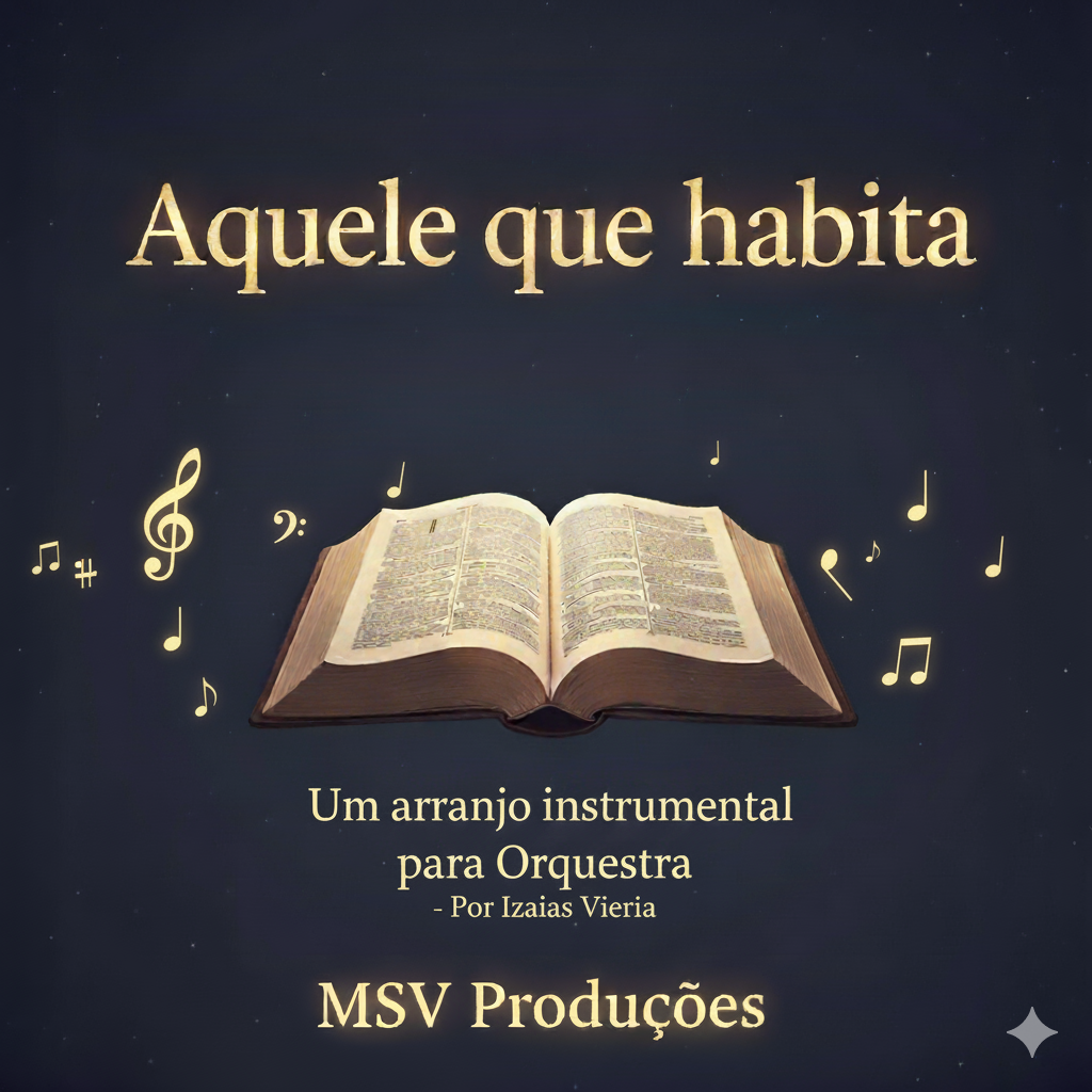 Arranjo para Orquestra da música "Aquele que Habita"