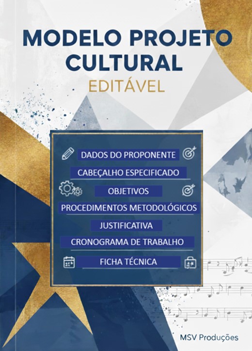Guia Prático de PROJETO CULTURAL (Editável)