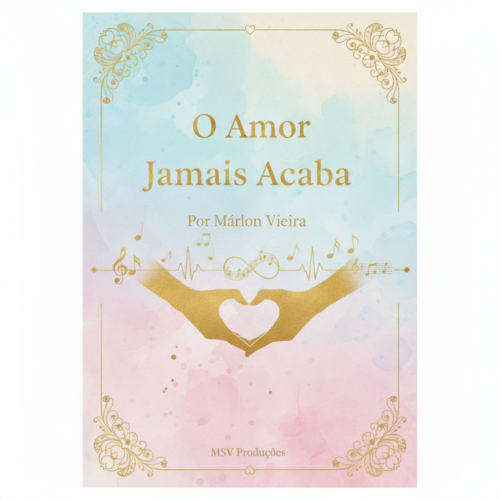 Partitura para Orquestra da Música "O Amor jamais acaba" - Prisma Brasil