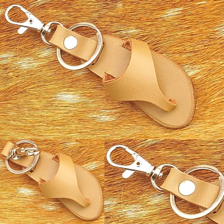 Mini Sandal Keychain