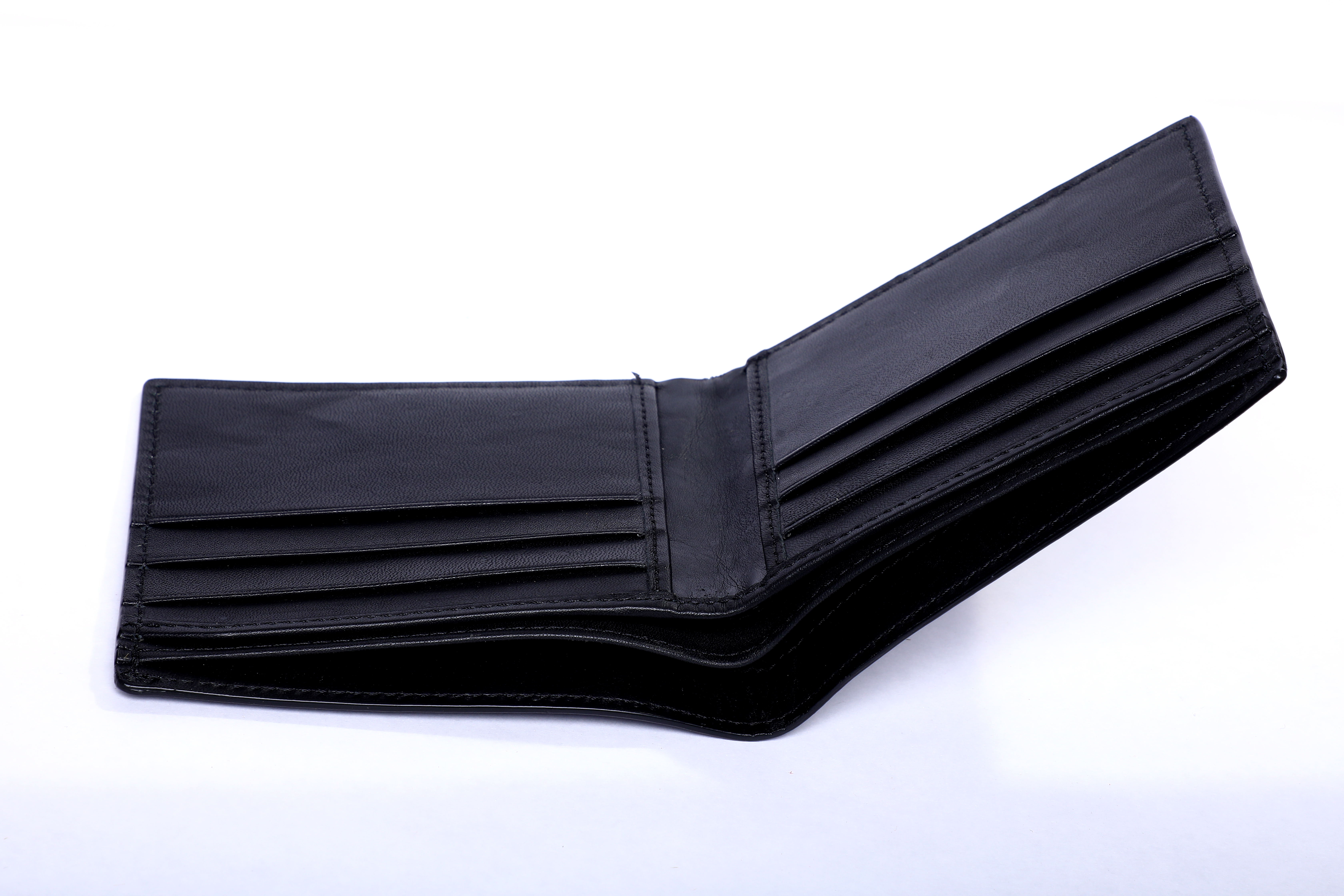 Classic Black Leather Wallet