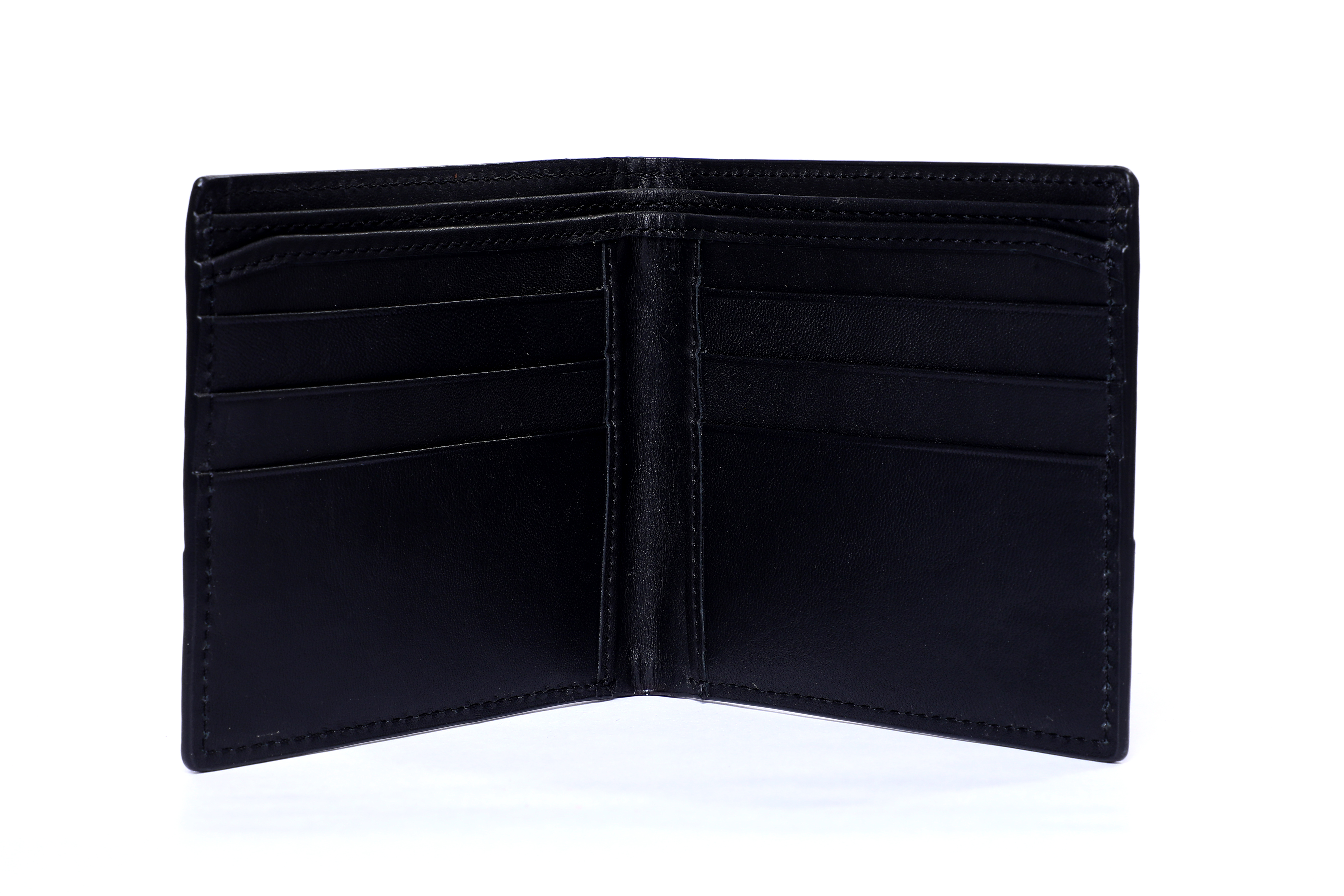 Classic Black Leather Wallet