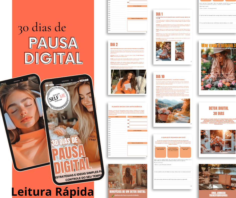 PAUSA DIGITAL de 30 DIAS 