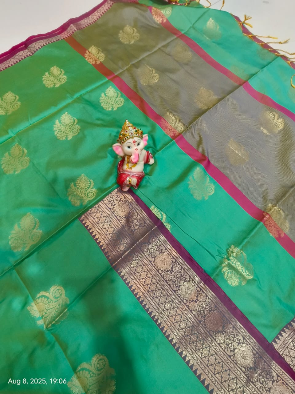 Muga Silk Mina Kari Saree