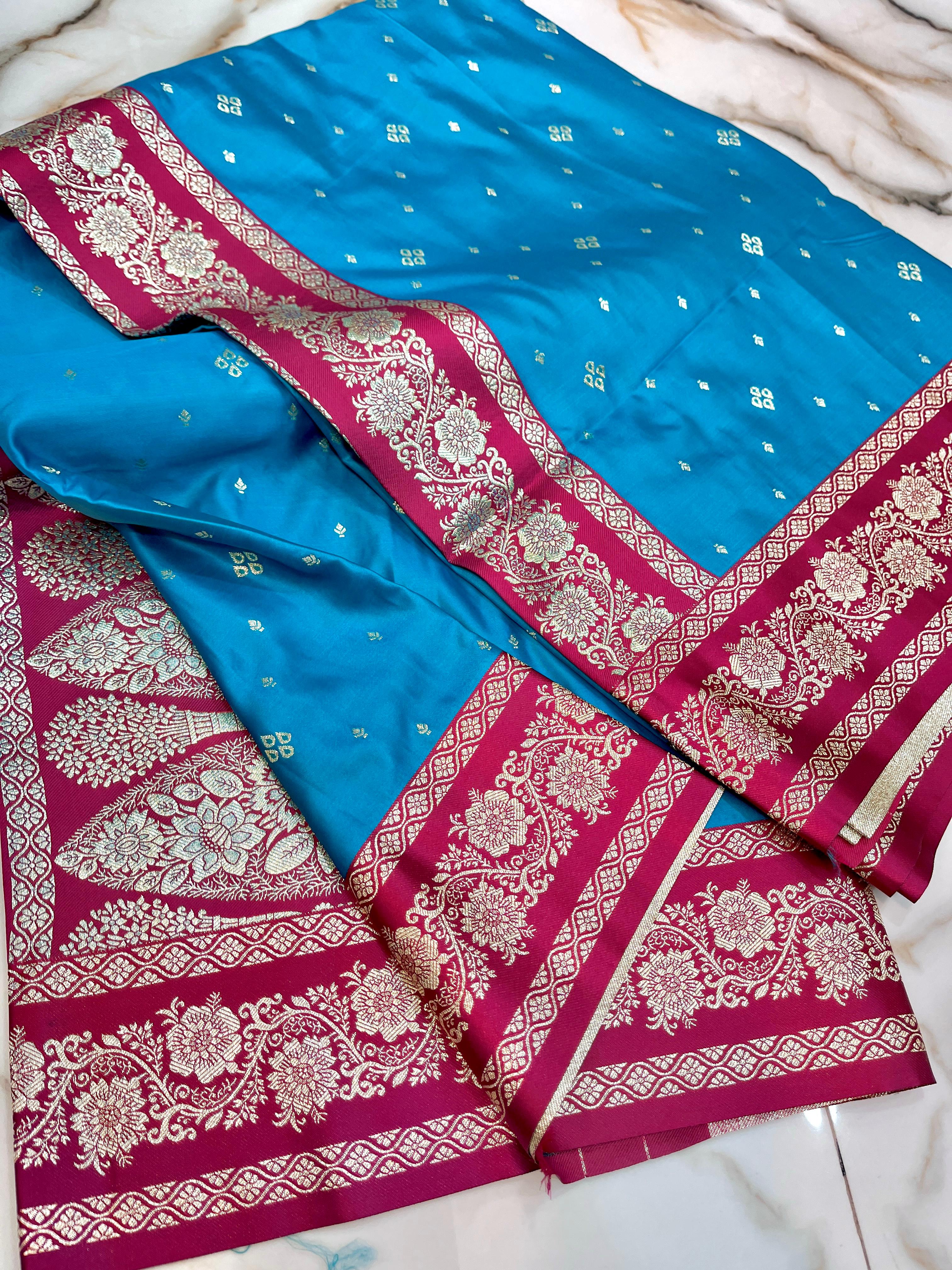 Masru Sating Katan Silk Saree