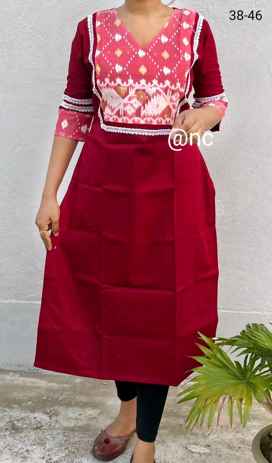 Elegant Cotton Kurti