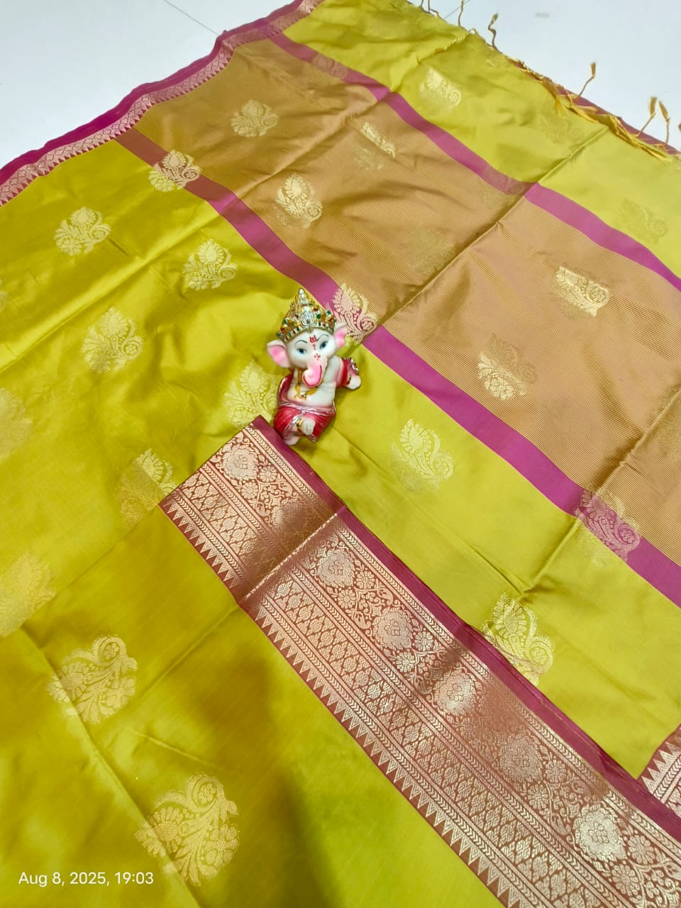 Muga Silk Mina Kari Saree