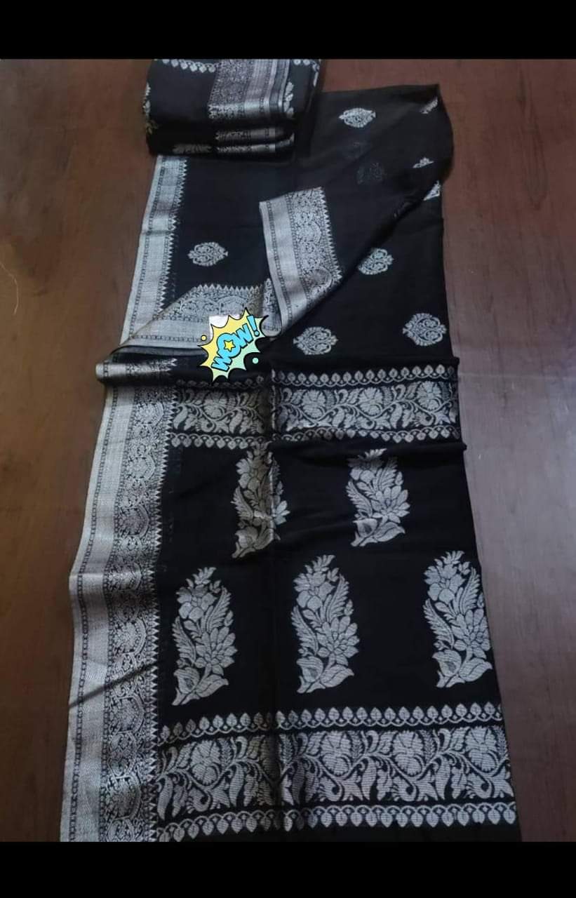 Elegant Cotton Linen Saree