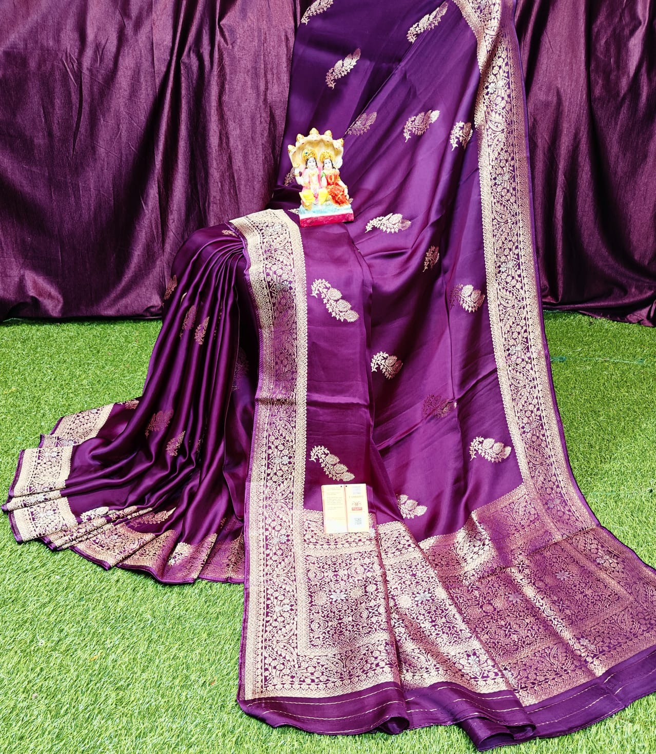 Pure Mashroo Silk Saree