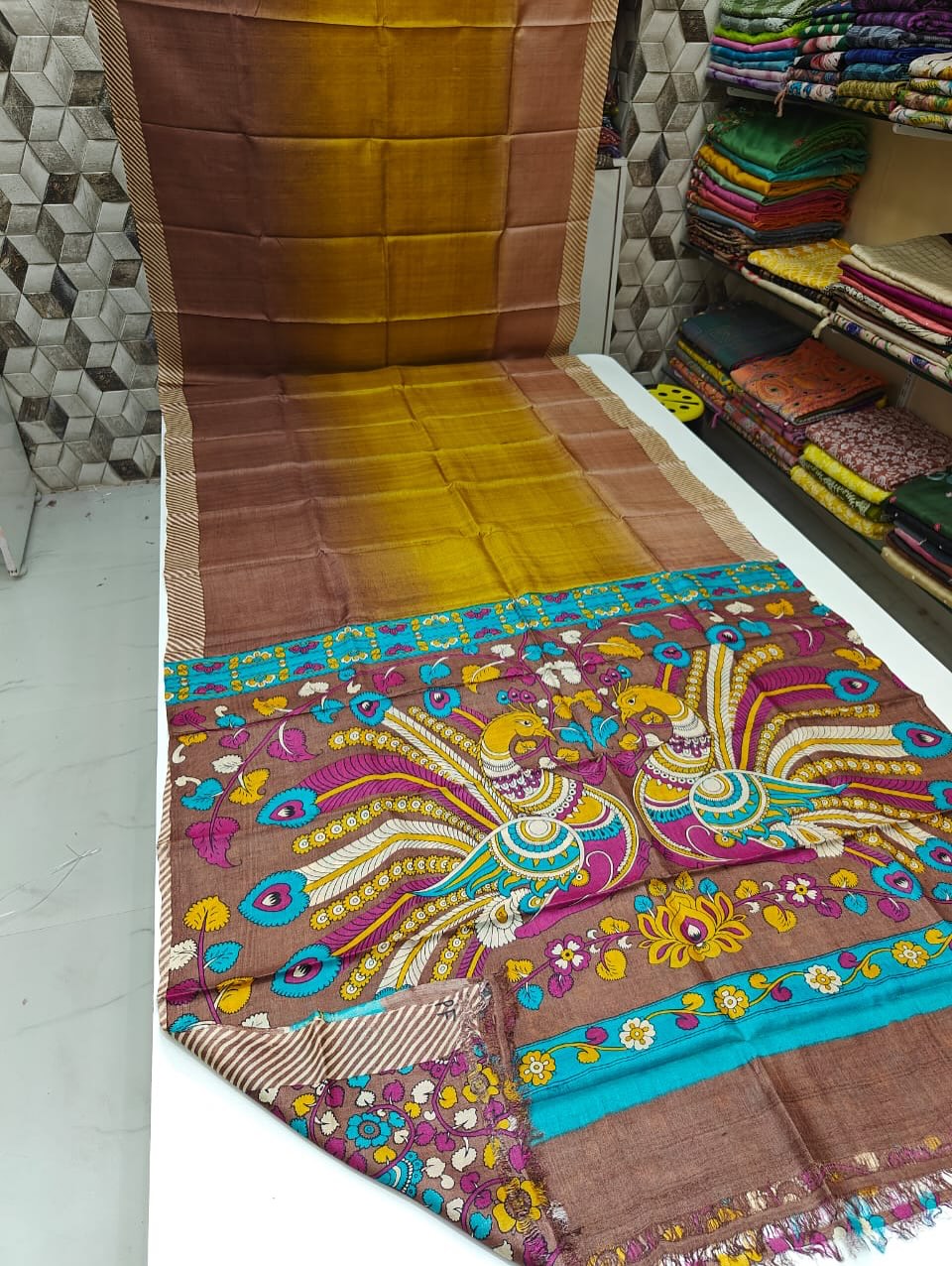 Premium quality Gachi tussar saree