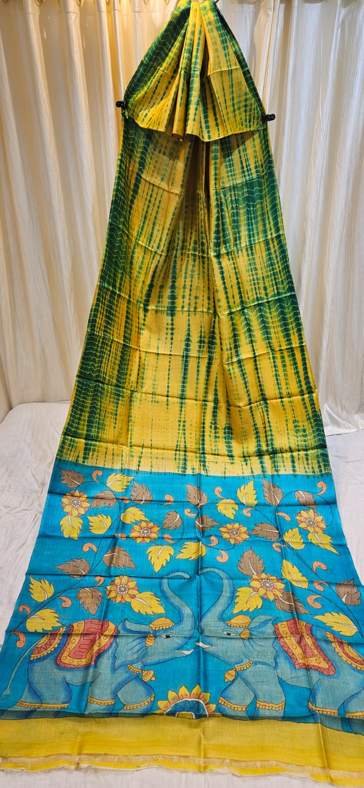 Gachi tussar saree