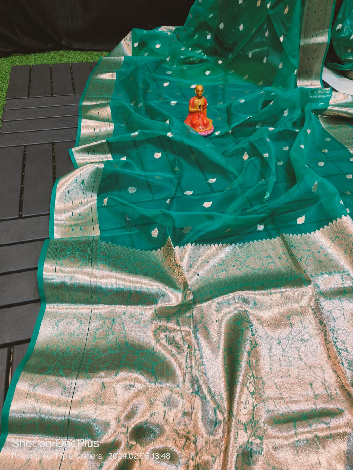 Masline Organza Benarosi Saree