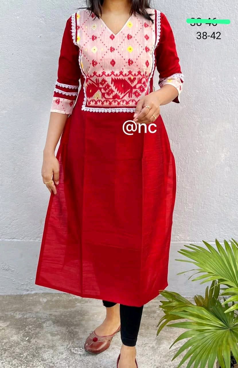 Elegant Cotton Kurti