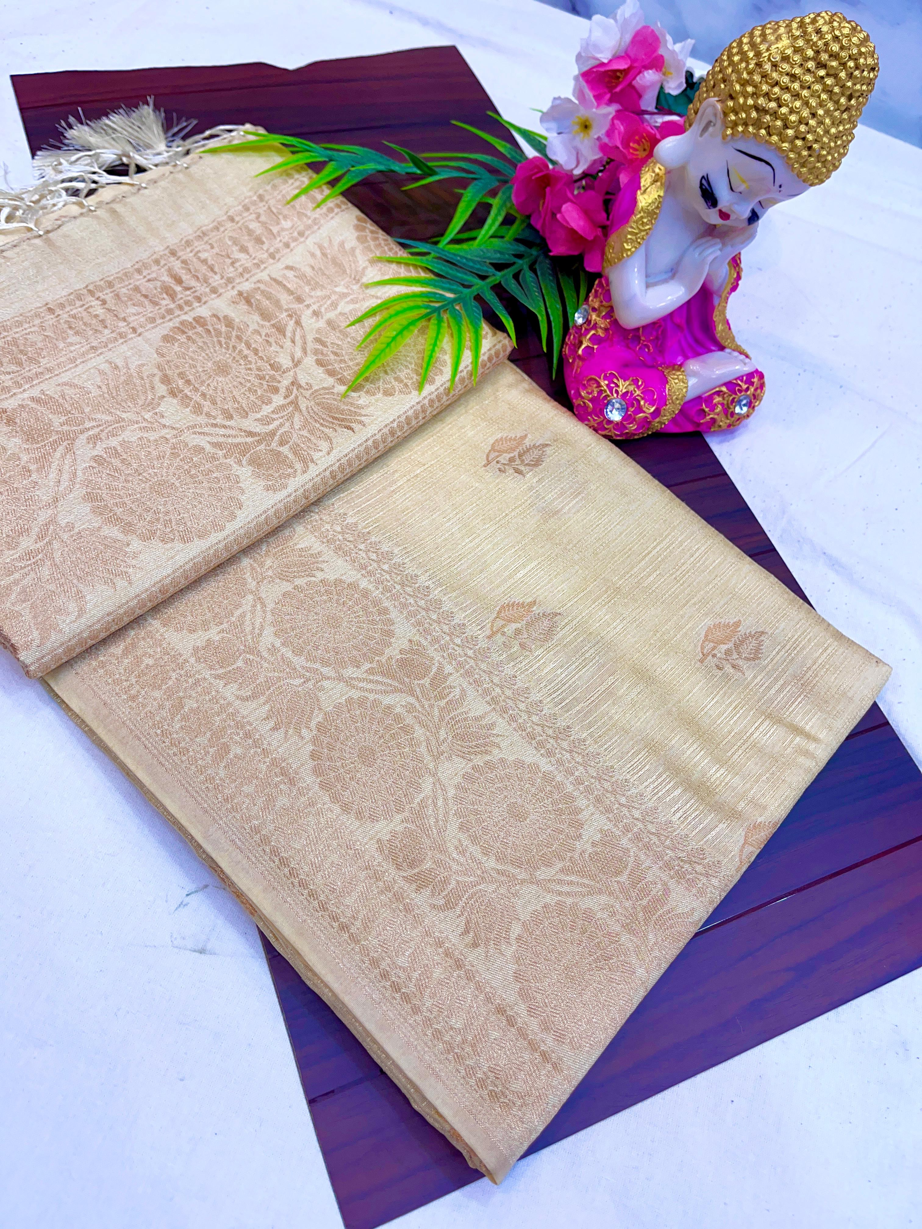 Muga Tussar Saree