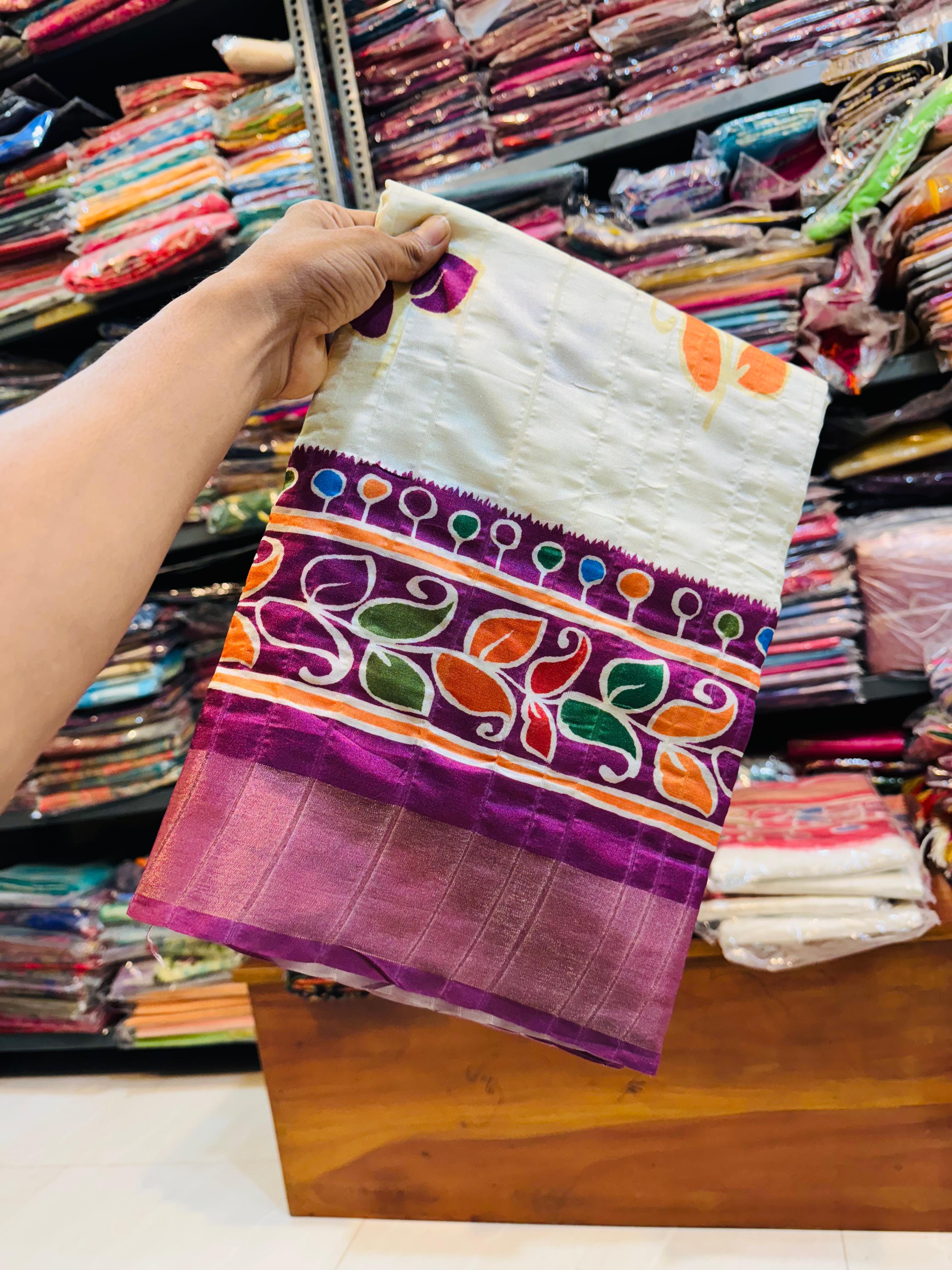 NEW EXCLUSIVE PUJA SPECIAL MATKA SILK SAREE