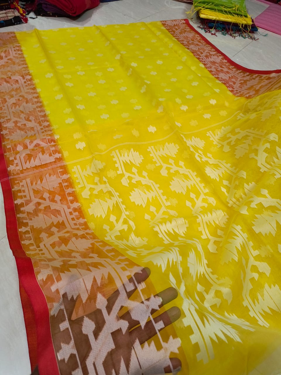 Exclusive Mosline Benarashi Saree