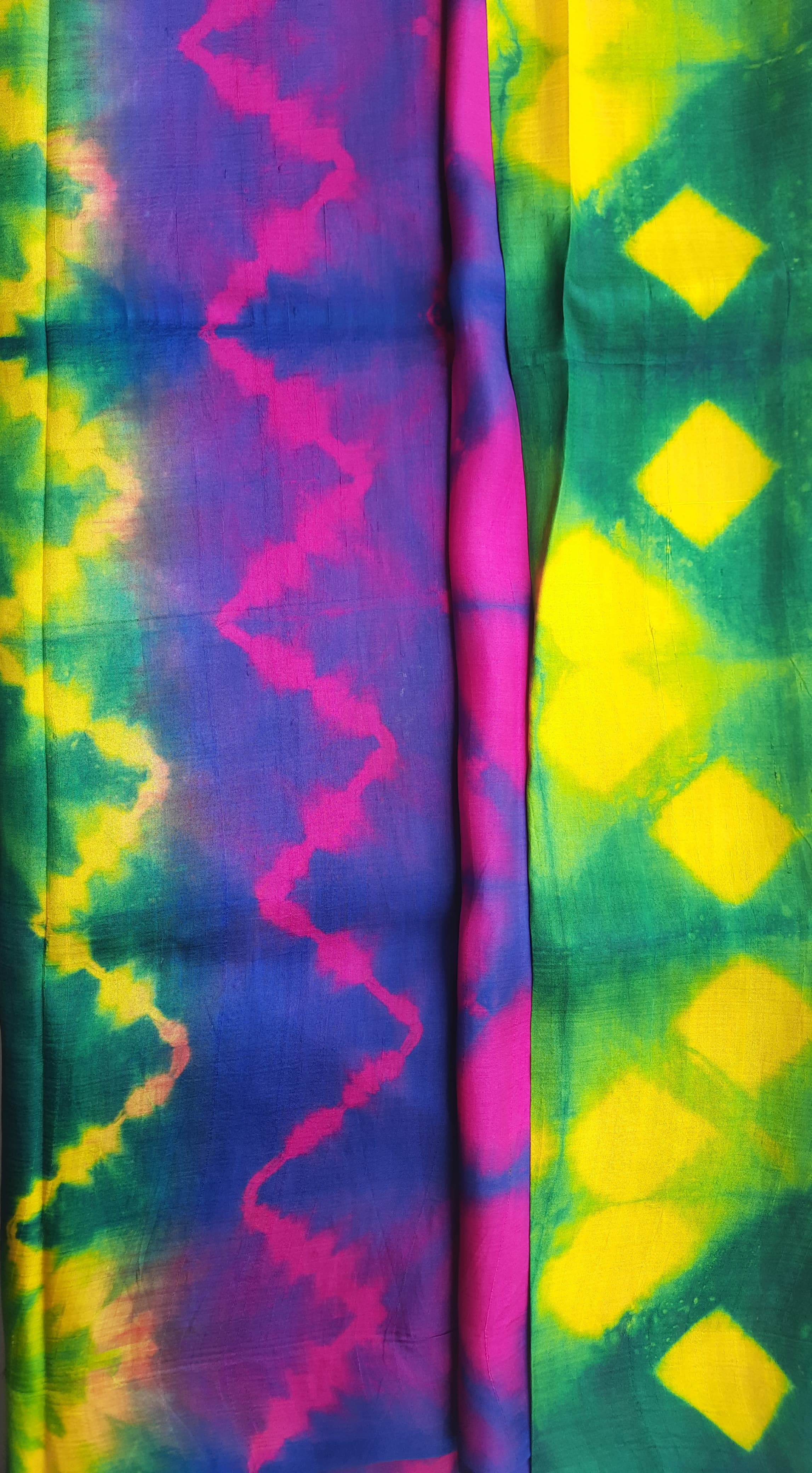Pure Silk Special Shibori Tie-Dye Saree
