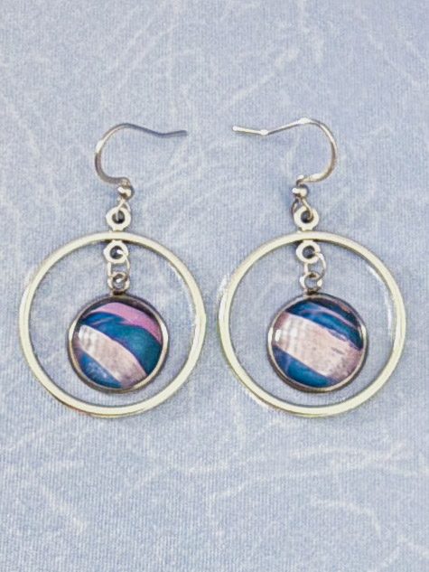 Geometric Dangle Earrings