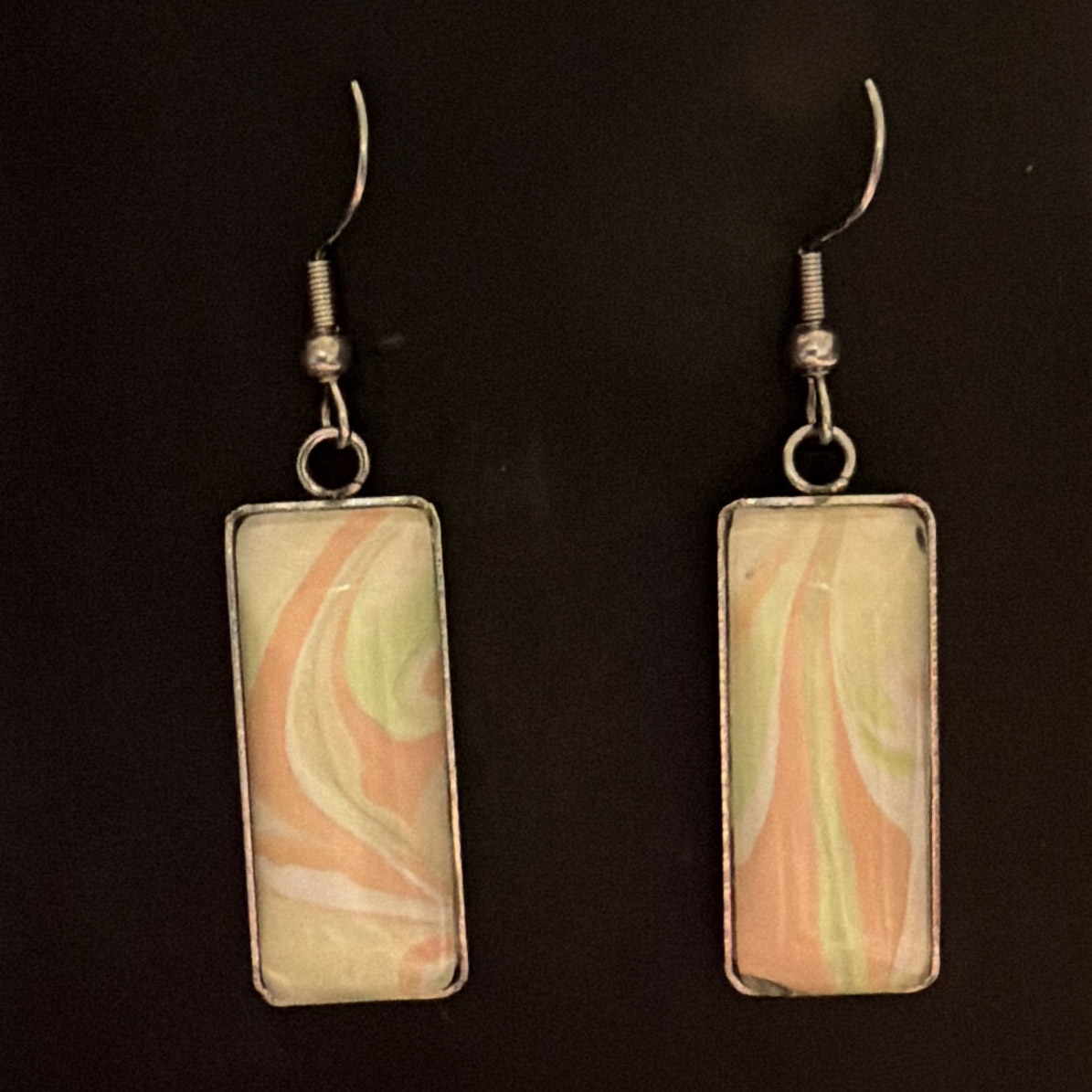 Abstract Art Dangle Earrings