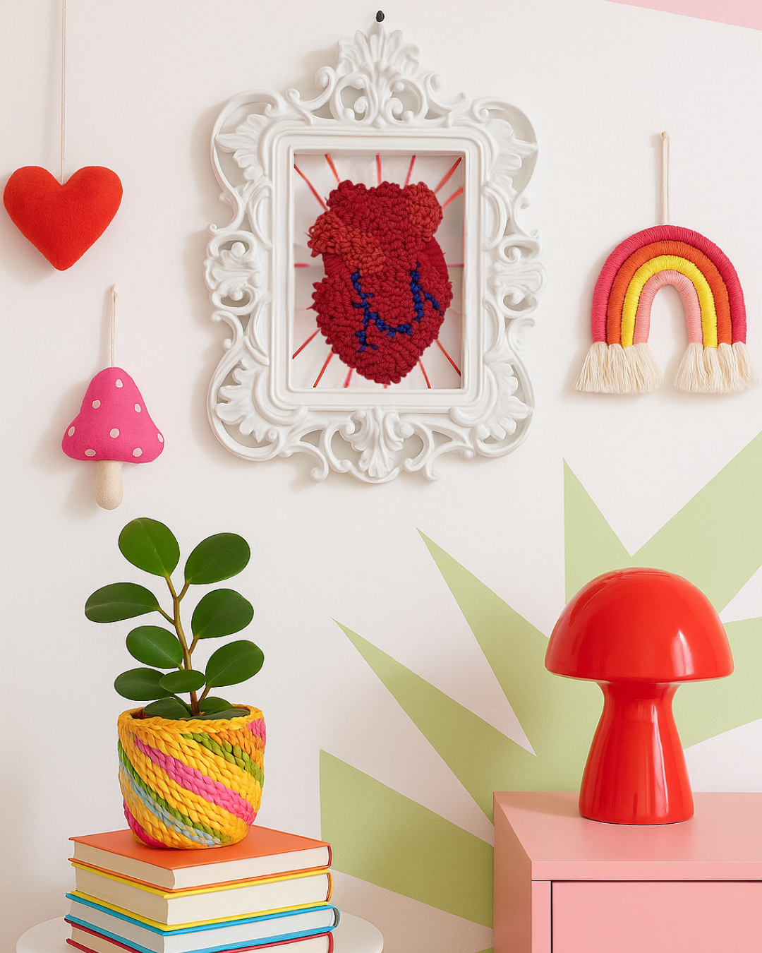 Quadro Decorativo de Coração