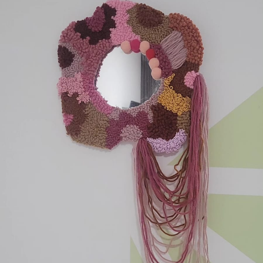 Espelho Decorativo Artesanal