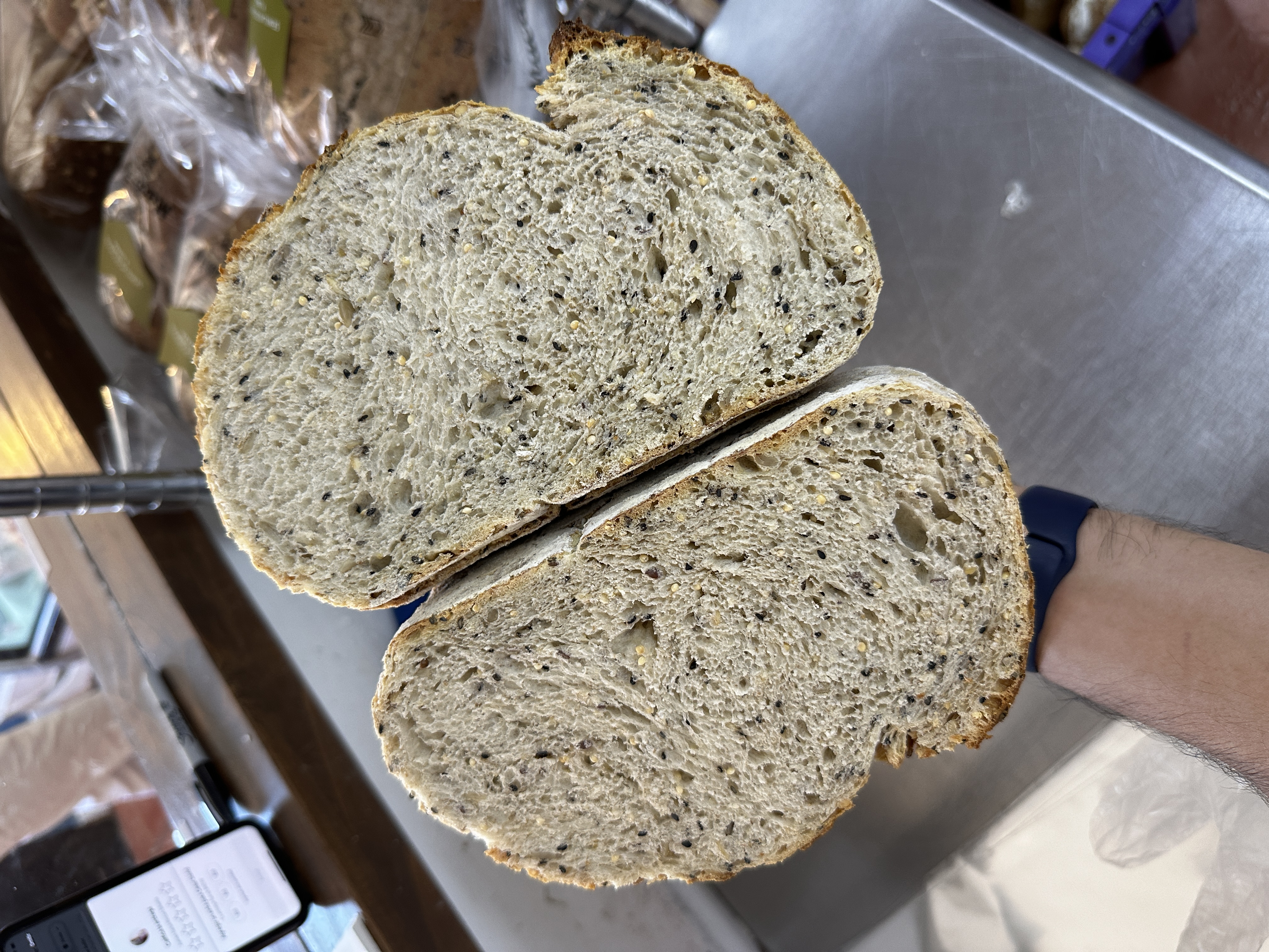 Pan campesino (masa madre)