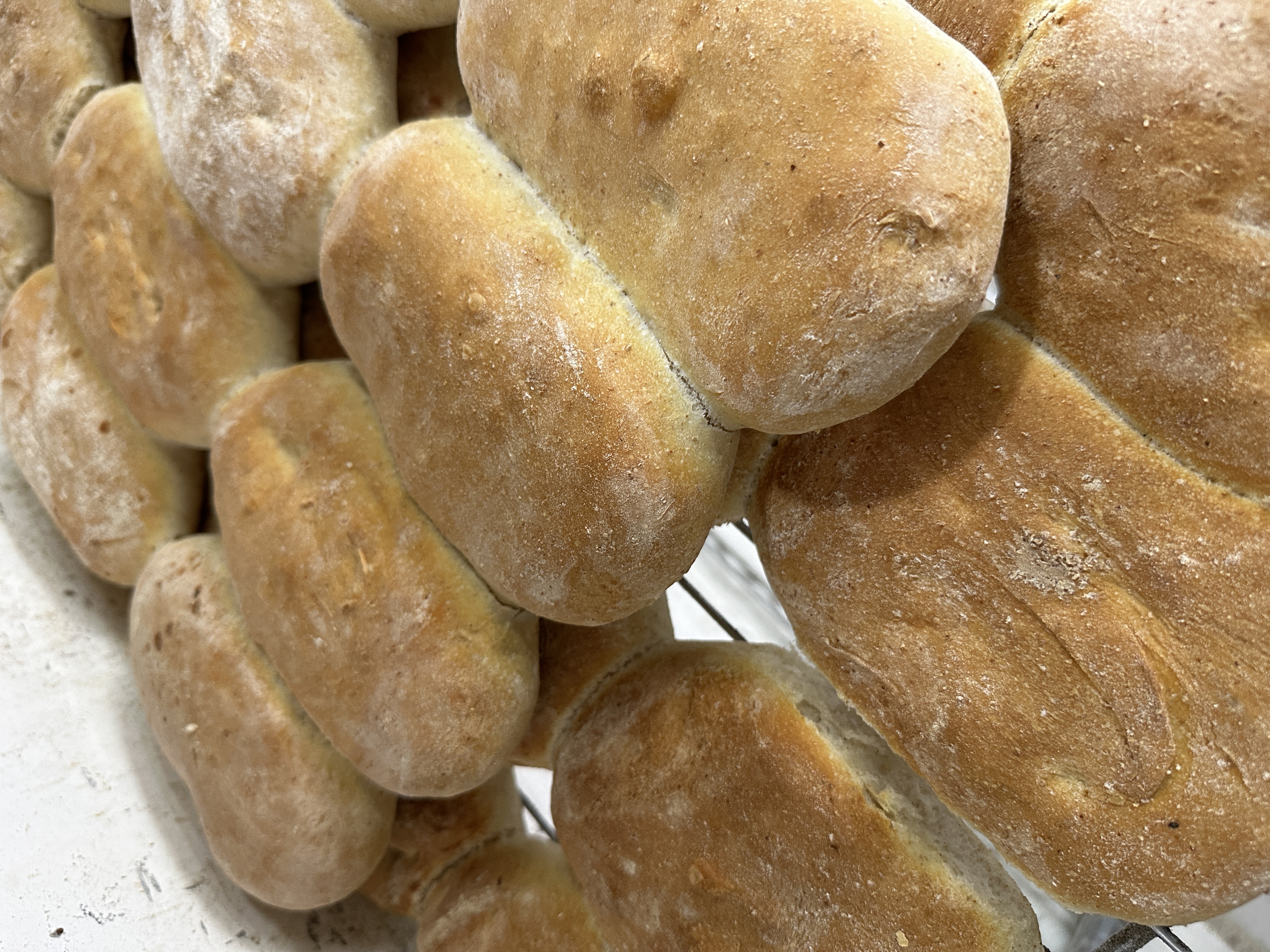 Ciabatta con aceite de oliva