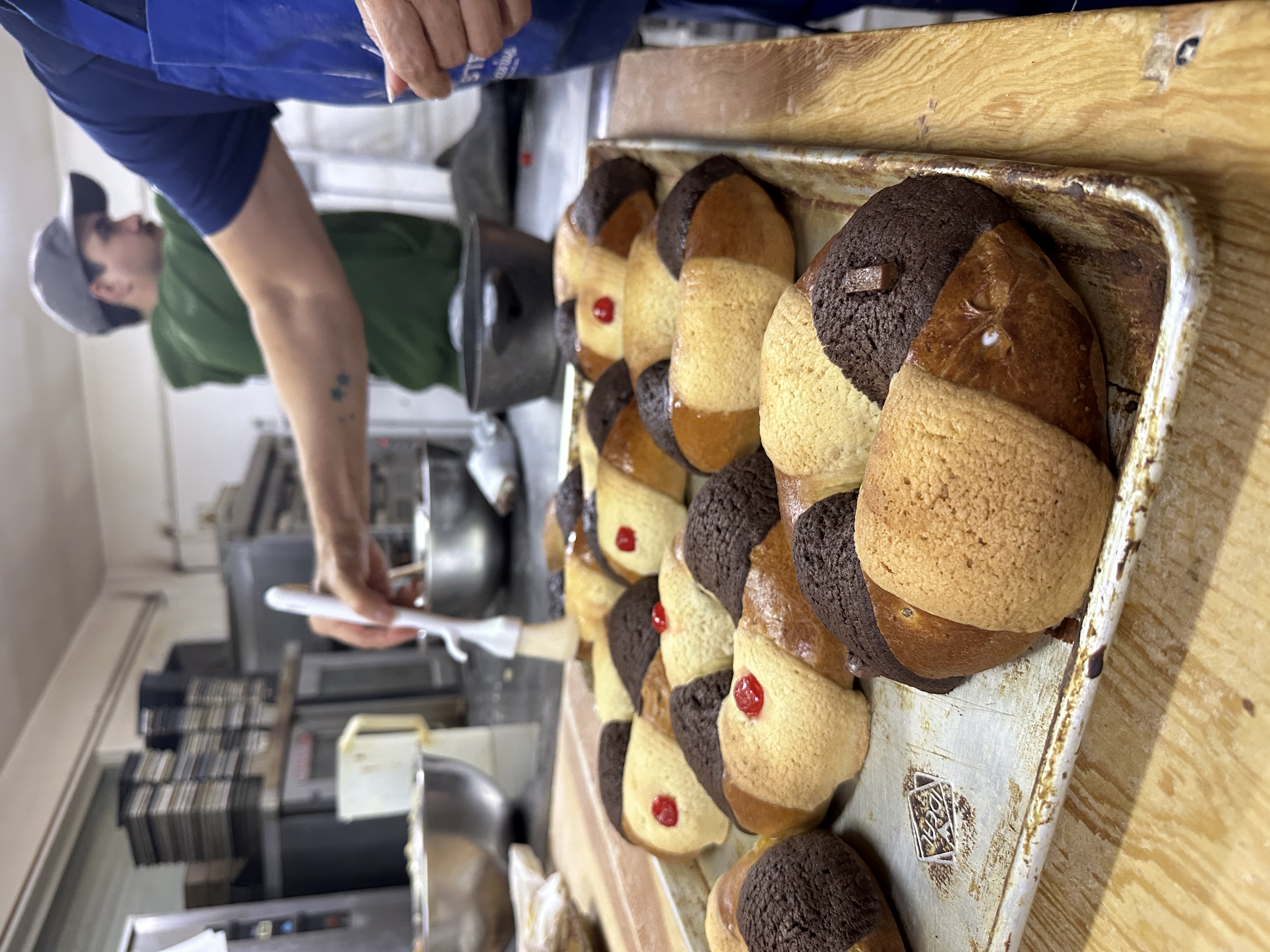 Rosca de Reyes individual con masa madre