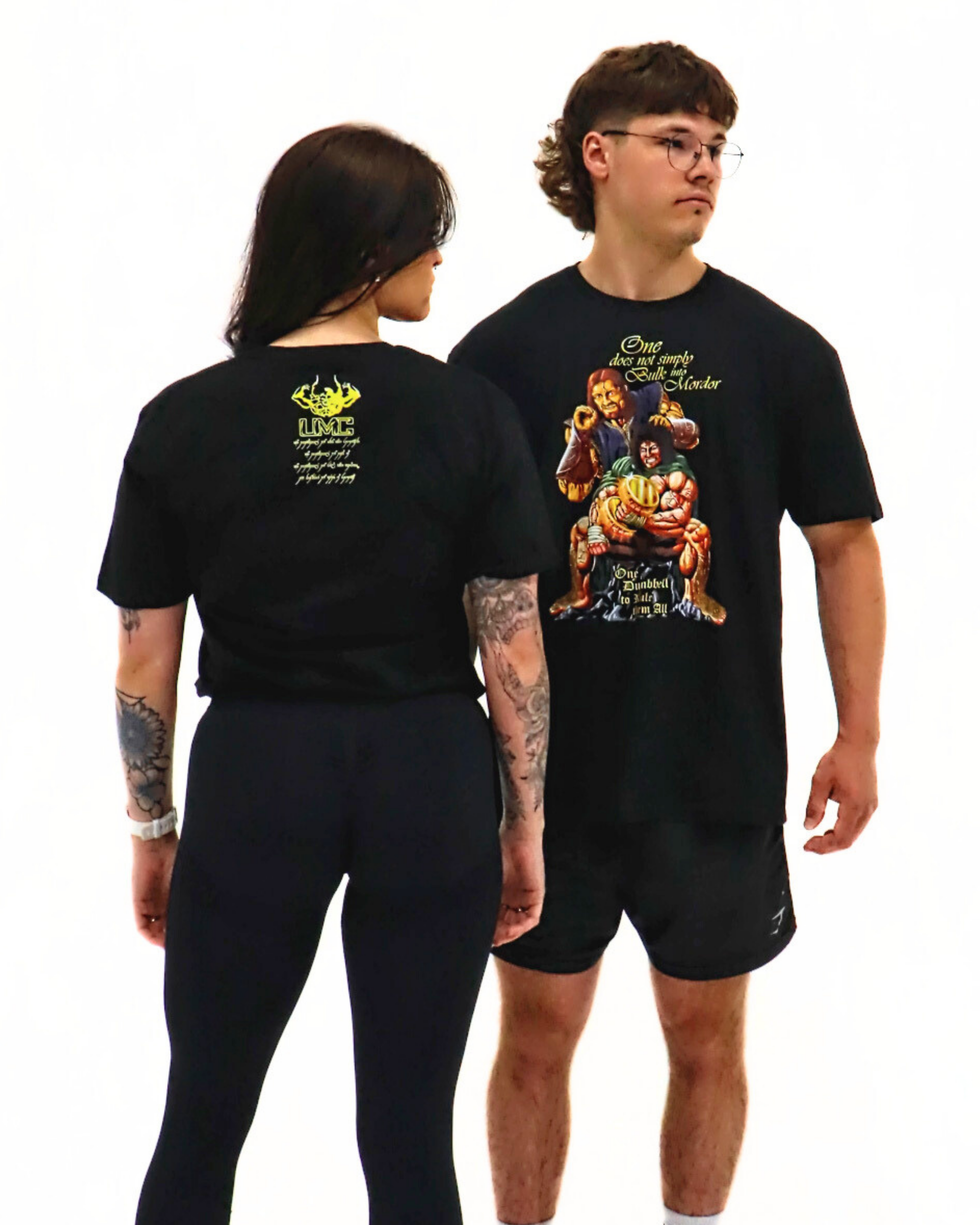 T-shirt UMC – One Dumbell to Rule Them All
