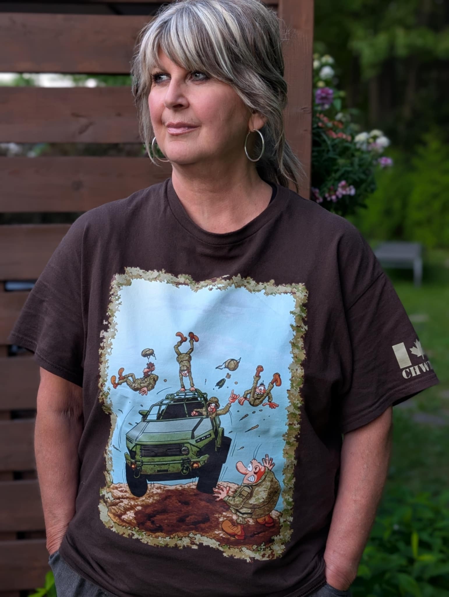 T-shirt du Soldat CHWINN – Édition "Retour à Valcartier''