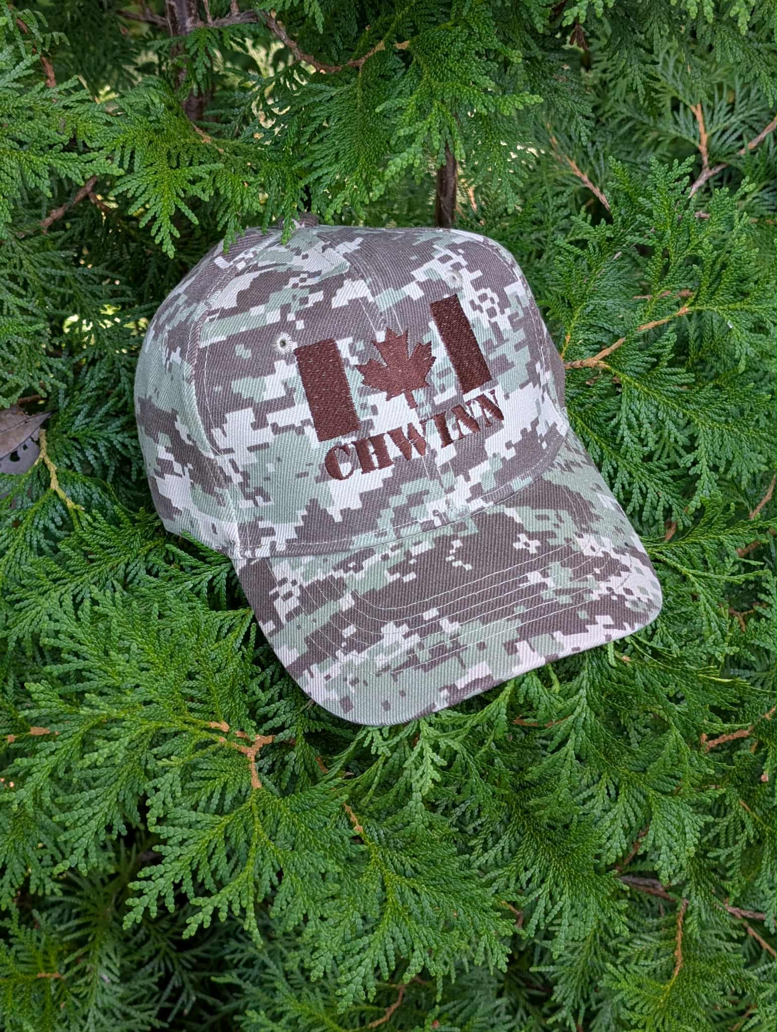 Casquette Camouflage – Soldat CHWINN, Édition Canada