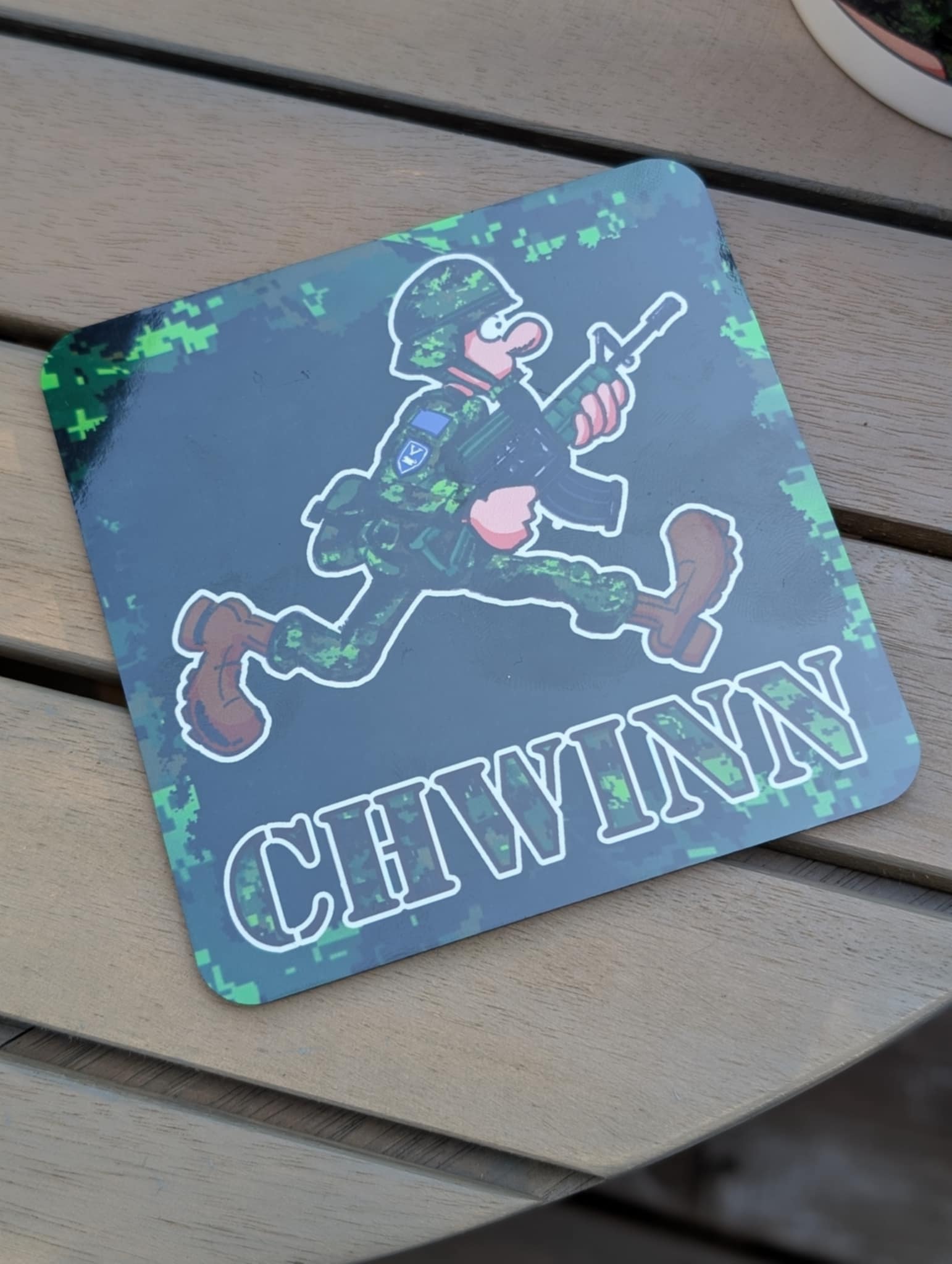 Sous-verre Soldat CHWINN